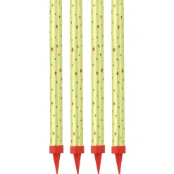 Fontanny tortowe - złote, gwiazdki, 25 cm, 4 szt. > Fontanny Tortowe