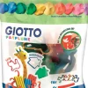 Giotto Foremki i wałek do plasteliny Patplume - - 17 szt. > Masy Do Modelowania
