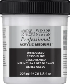 Winsor & Newton Gesso do farb akrylowych i olejnych - - białe, 225 ml