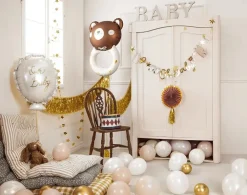 PartyDeco Girlanda z zawieszkami, Oh Baby - 250 cm
