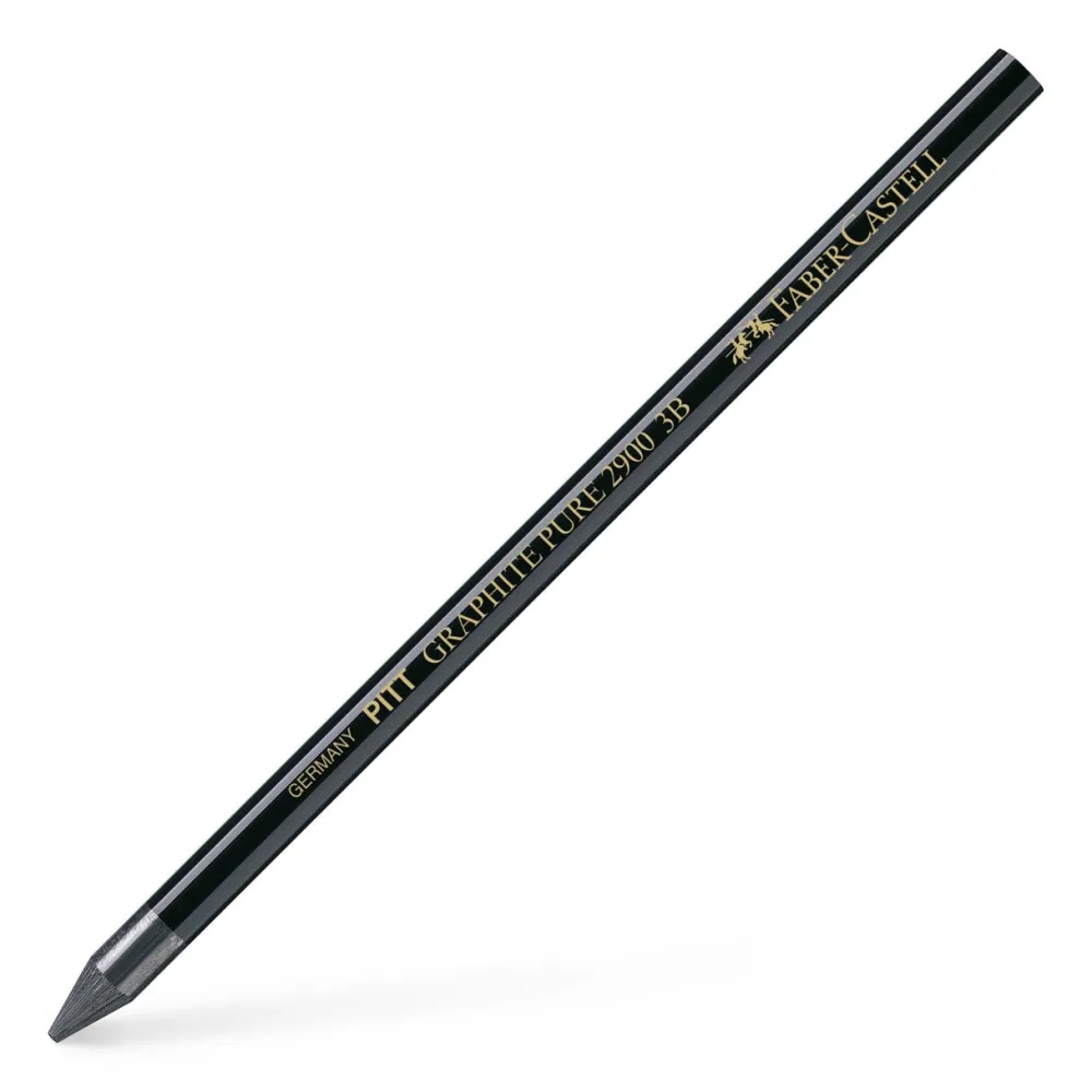Faber-Castell Grafit bezdrzewny Pitt Graphite Pure 2900 - - 3B > Ołówki