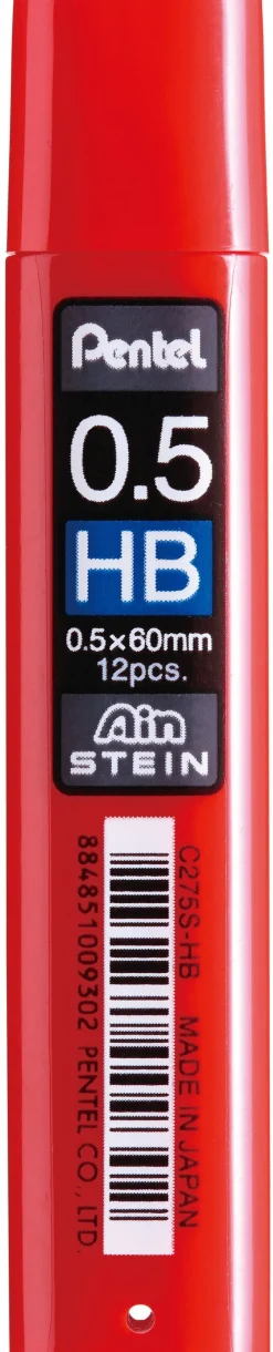 Pentel Grafity do ołówka Ain Stein - - 0,5 mm, HB > Wkłady Do Ołówków