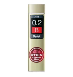 Pentel Grafity do ołówków Ain Stein 0,2 mm - - B > Wkłady Do Ołówków