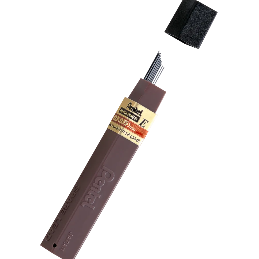 Pentel Grafity do ołówków Hi Polymer 0,3 mm - - B, 12 szt. > Wkłady Do Ołówków