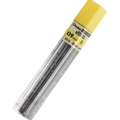 Pentel Grafity do ołówków Super Hi Polymer 0,9 mm - - B, 12 szt.
