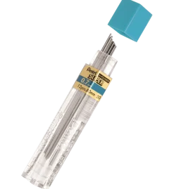 Pentel Grafity do ołówków Super Hi Polymer 0,7 mm - - 2H, 12 szt.