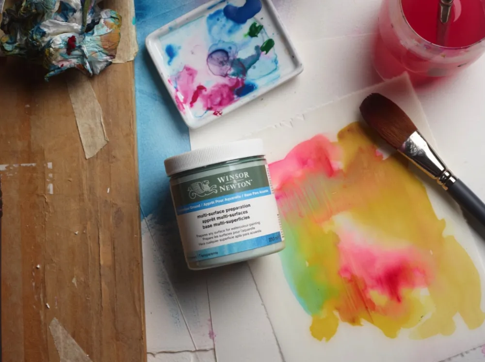 Winsor & Newton Grunt do farb akwarelowych - - Transparent 250 ml