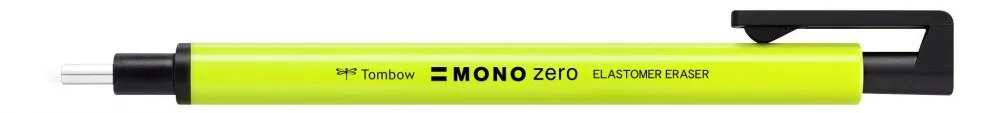 Tombow Gumka automatyczna MONO zero - - okrągła, Neon Yellow
