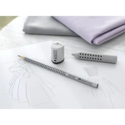 Faber-Castell Gumka do ścierania Grip 2001 - - szara ><noscript><img width=