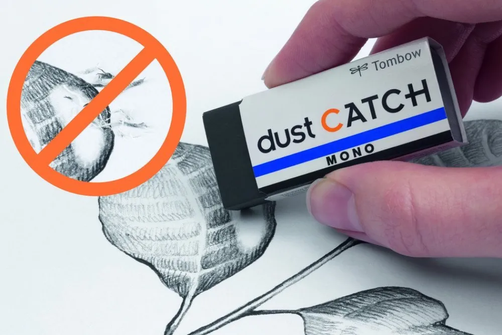 Tombow Gumka do ścierania Mono Dust Catch - - czarna > Akcesoria