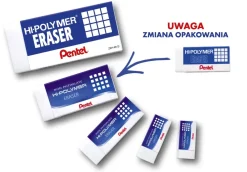 Pentel Gumka do ścierania, ołówkowa Hi-Polymer - - duża > Akcesoria
