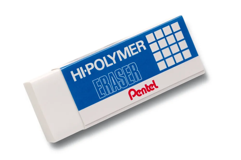 Pentel Gumka do ścierania, ołówkowa Hi-Polymer - - mała > Akcesoria