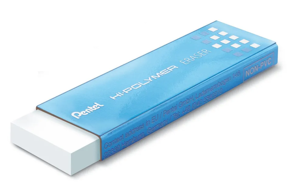 Pentel Gumka ołówkowa Hi-Polymer - - Slim > Akcesoria