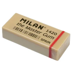 Milan Gumka ołówkowa Master Gum - - kremowa