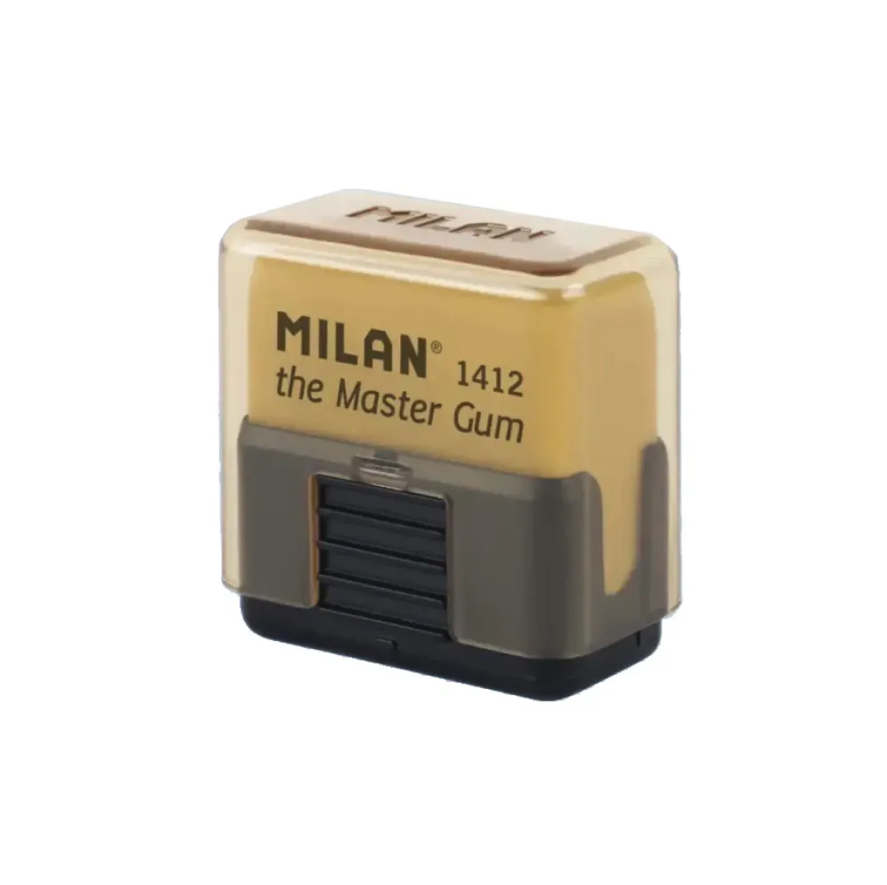 Milan Gumka ołówkowa Master Gum w etui - - kremowa