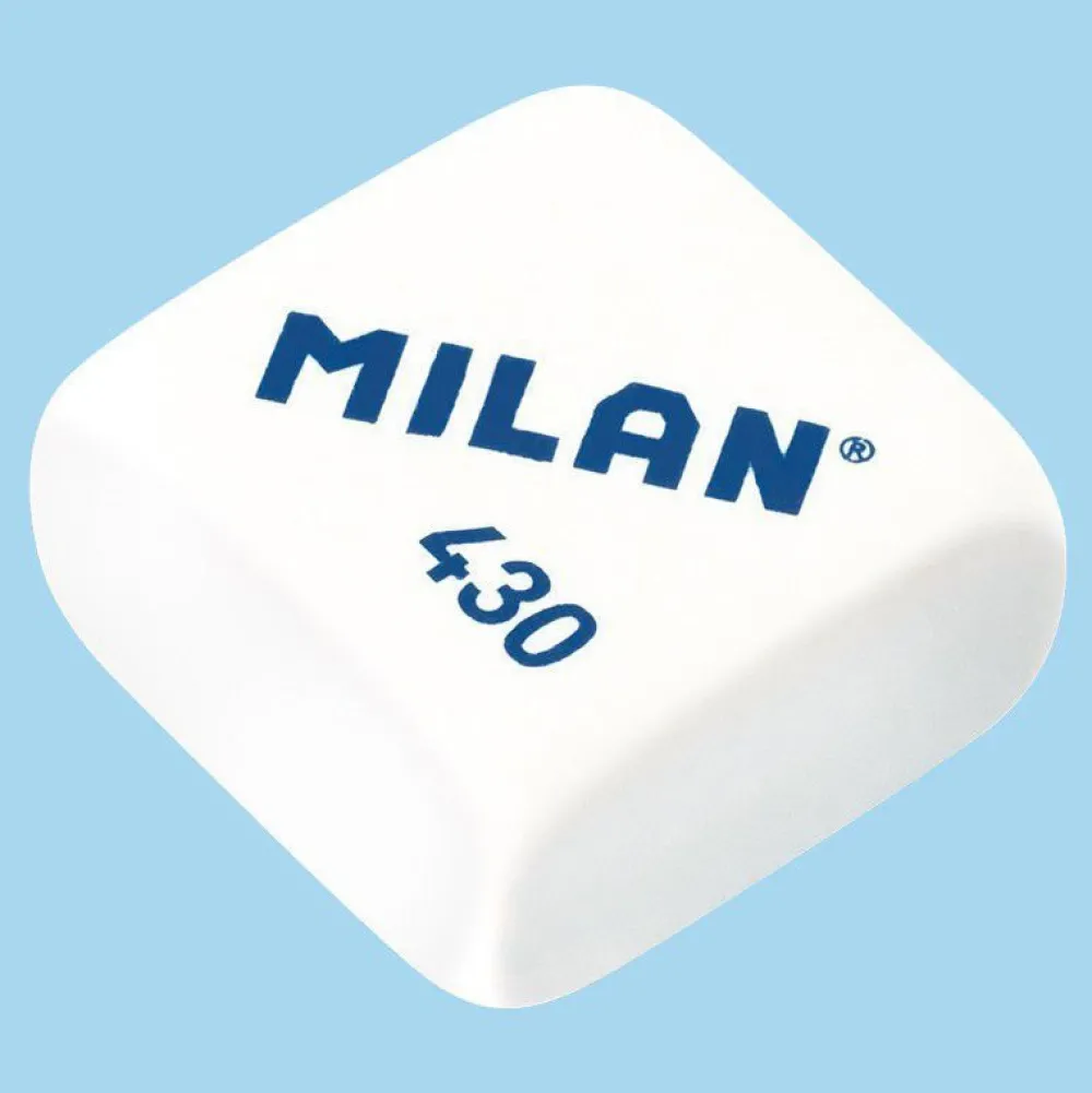 Milan Gumka z temperówką Compact 1918 - - różowa
