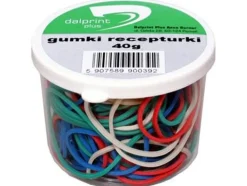Gumki recepturki - kolorowe, 40 g > Klipsy, Pinezki I Szpilki