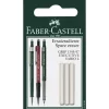 Faber-Castell Gumki zapasowe do ołówka Grip 1345 i 1347 - - 3 szt. > Akcesoria