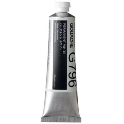 Holbein Gwasz Artists’ Gouache - - Ivory Black, 60 ml > Farby Gwasze I Tempery