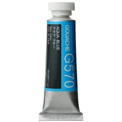 Holbein Gwasz Artists’ Gouache - - Aqua Blue, 15 ml ><noscript><img width=