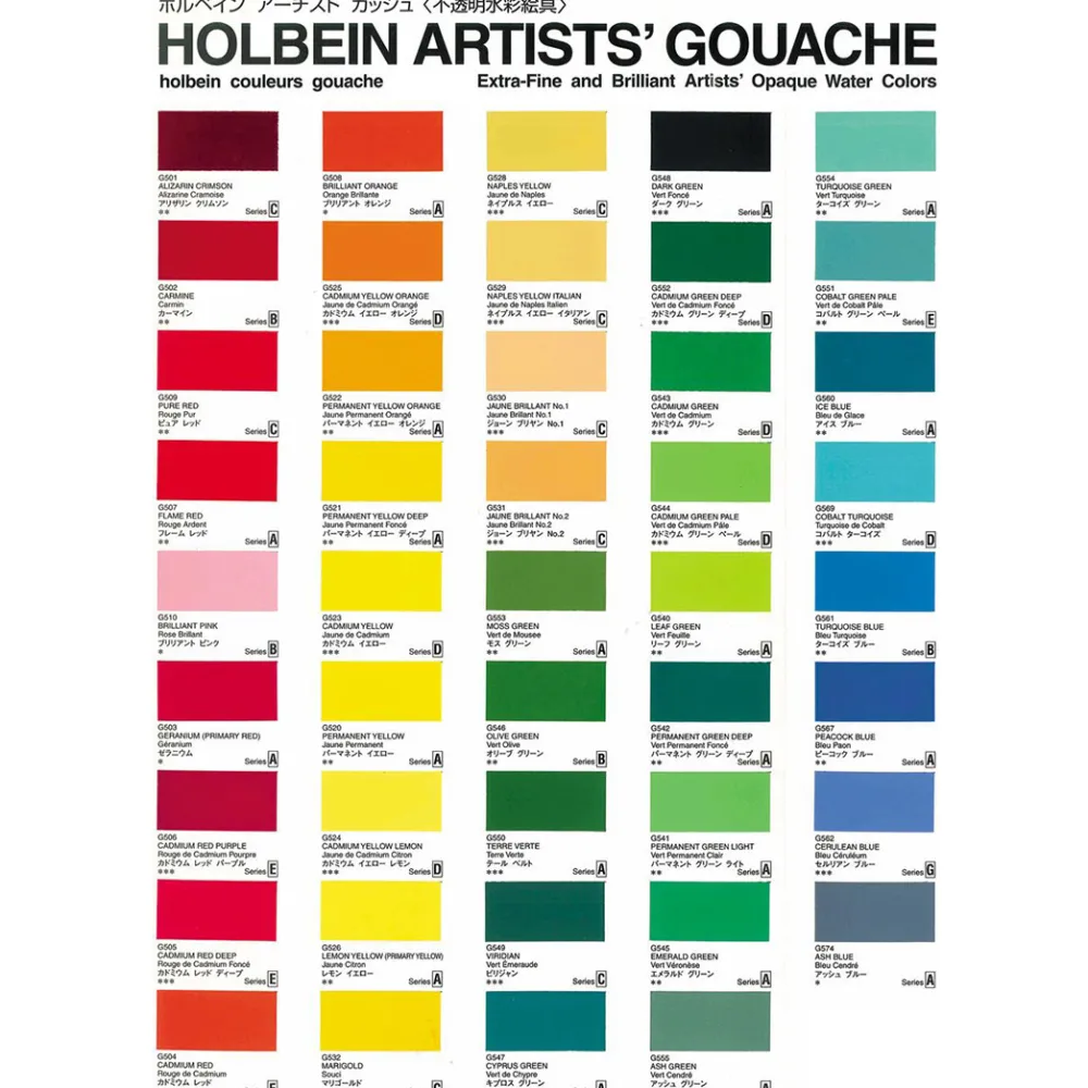 Holbein Gwasz Artists’ Gouache - - Raw Umber, 15 ml