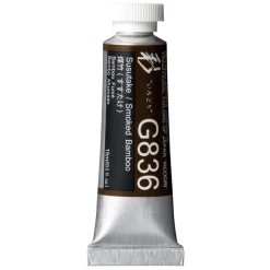 Holbein Gwasz Artists’ Gouache Irodori - - Smoked Bamboo, 15 ml > Farby Gwasze I Tempery