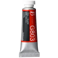 Holbein Gwasz Artists’ Gouache Irodori - - Scarlet, 15 ml > Farby Gwasze I Tempery