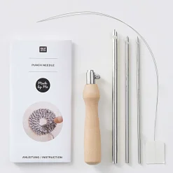 Rico Design Igła tkacka do haftu Punch Needle - - 3 szt. > Druty, Igły I Szydełka