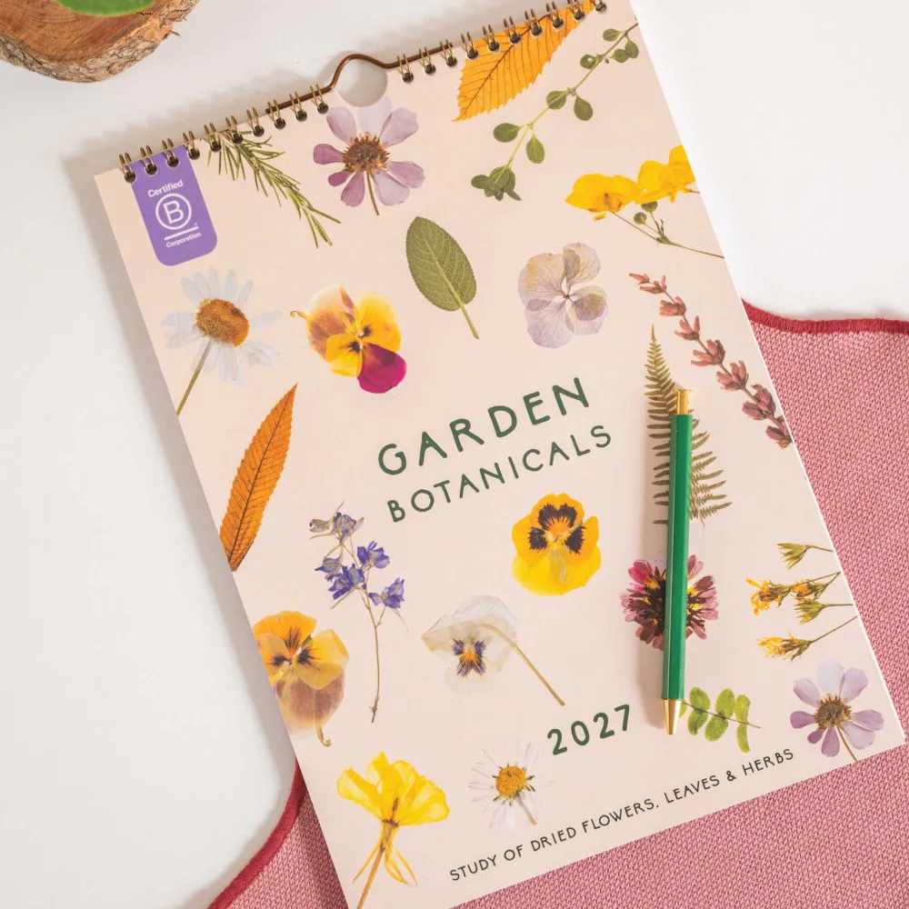 Good Tuesday Kalendarz ścienny 2027 - - Garden Botanicals A4 > Kalendarze Wiszące