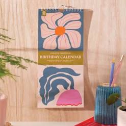 Good Tuesday Kalendarz ścienny niedatowany Les Fleurs Birthday -