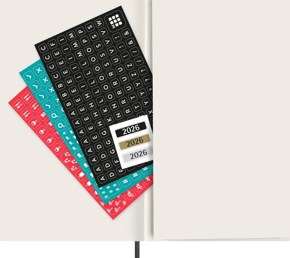 Moleskine Kalendarz dzienny 2026/2027 L - - Black
