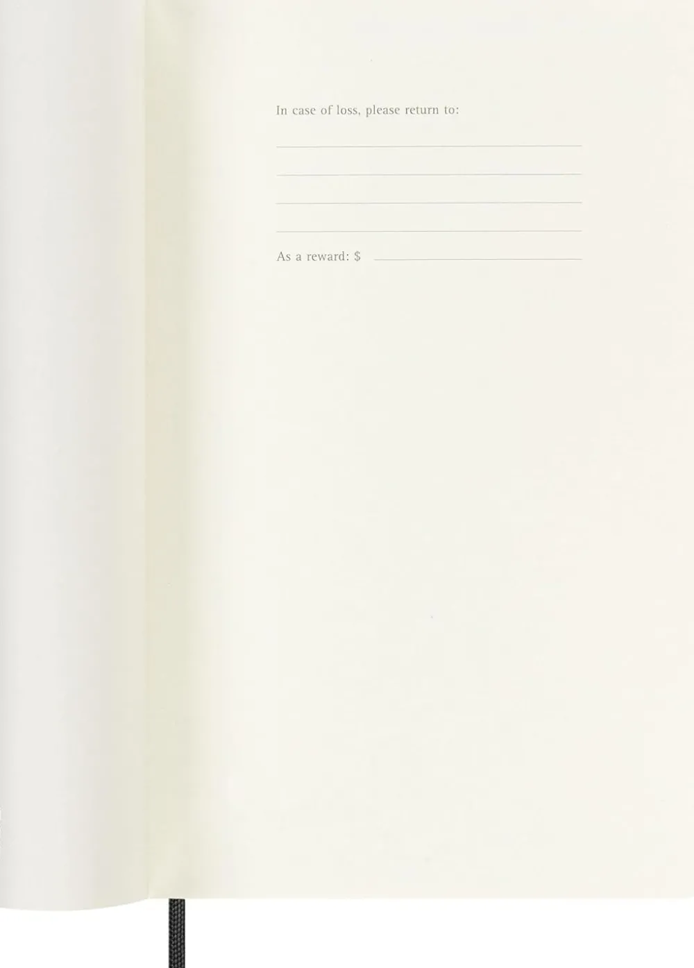 Moleskine Kalendarz dzienny 2026/2027 L - - Black