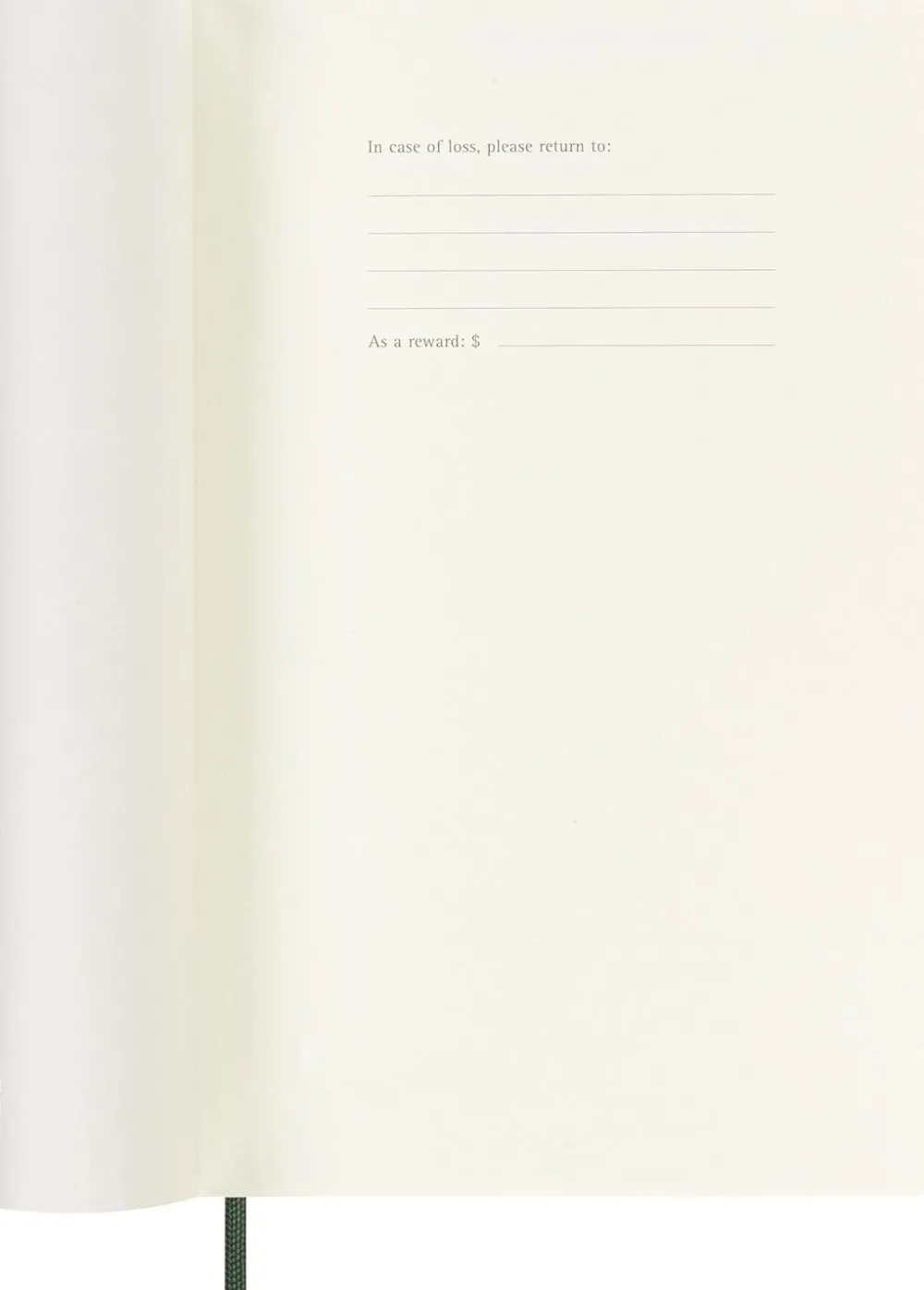 Moleskine Kalendarz tygodniowy 2026/2027 L - - Myrtle Green > Kalendarze Książkowe