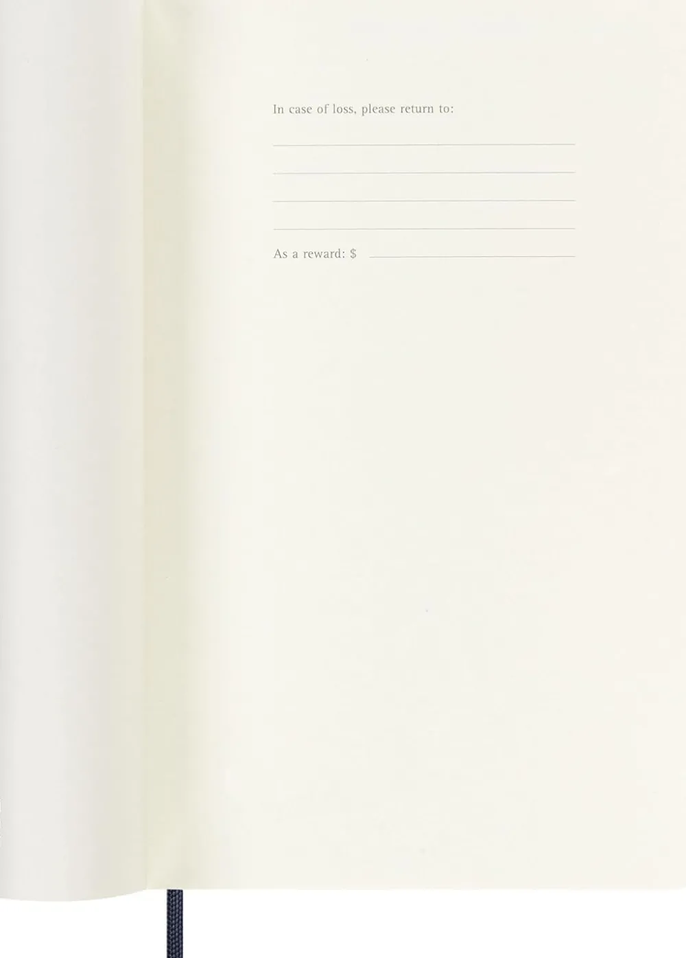 Moleskine Kalendarz tygodniowy 2026/2027 L - - Sapphire Blue