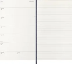 Moleskine Kalendarz tygodniowy 2026/2027 L - - Sapphire Blue