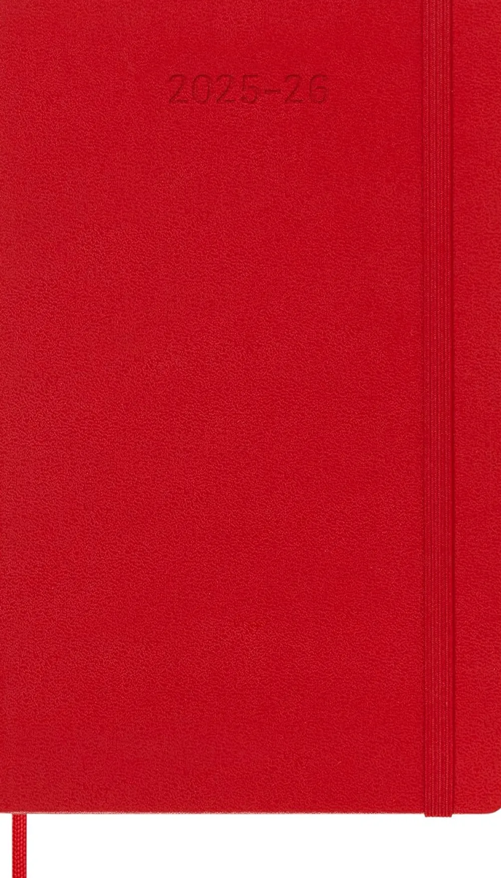 Moleskine Kalendarz tygodniowy 2026/2027 L - - Scarlet Red > Kalendarze Książkowe