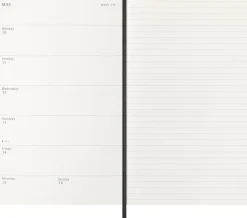 Moleskine Kalendarz tygodniowy 2026/2027 L - - Black