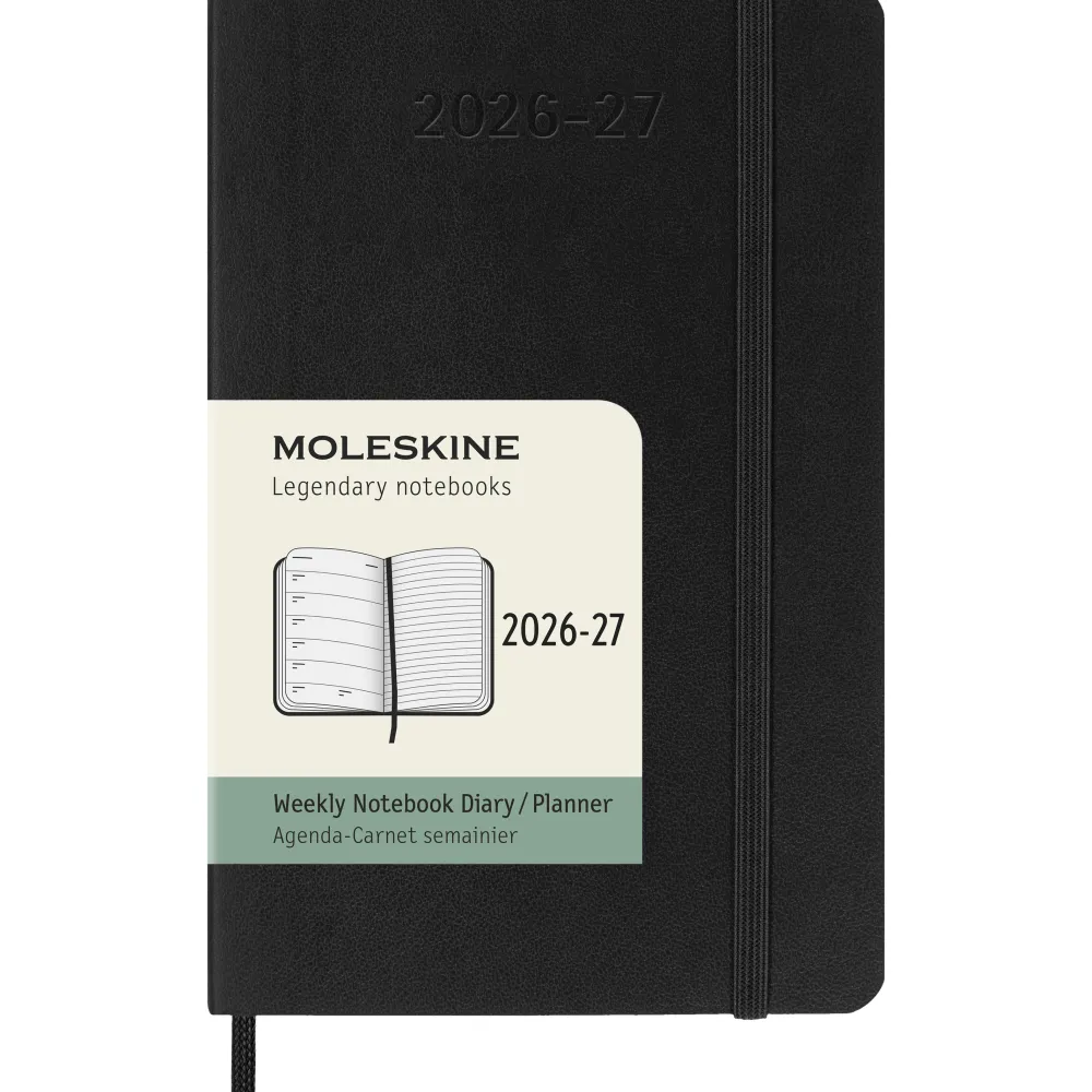 Moleskine Kalendarz tygodniowy 2026/2027 P - - Black