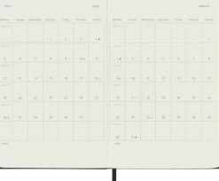 Moleskine Kalendarz tygodniowy 2026/2027 P - - Black ><noscript><img width=
