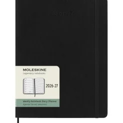 Moleskine Kalendarz tygodniowy 2026/2027 XL - - Black ><noscript><img width=