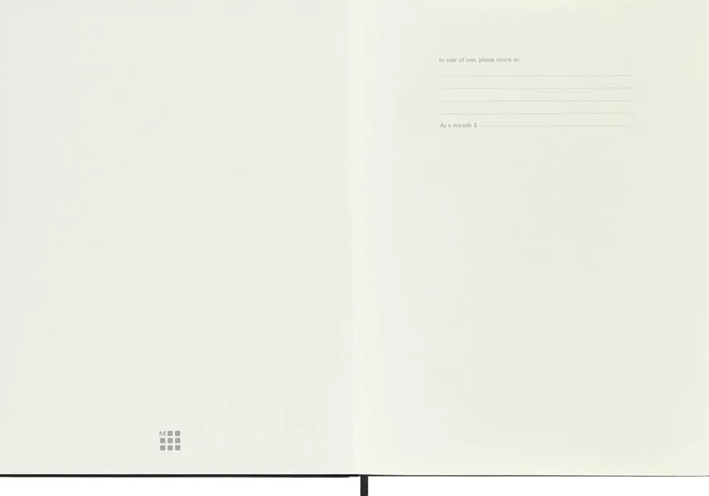 Moleskine Kalendarz tygodniowy 2026/2027 XL - - Black