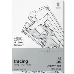 Winsor & Newton Kalka kreślarska w bloku - - gładka, 70g, A3, 40 ark.