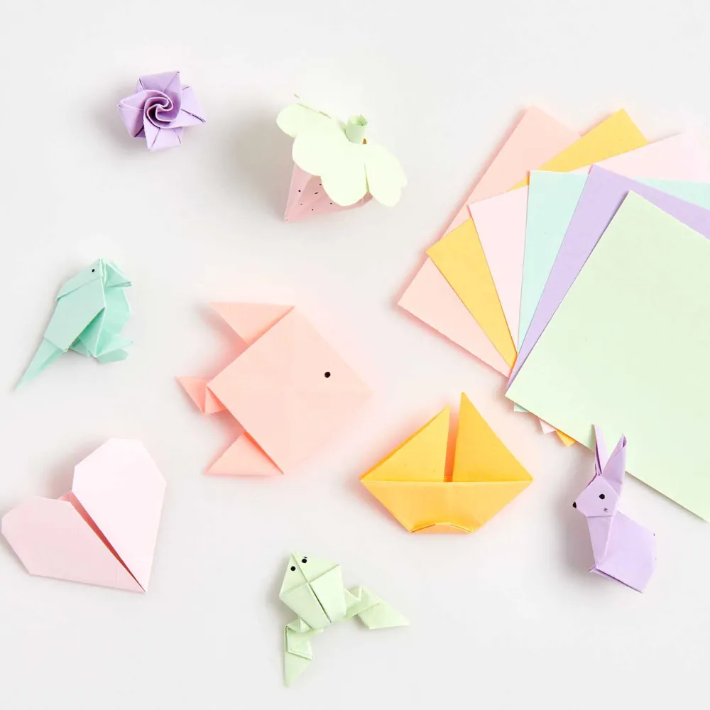 Rico Design Karteczki Memo Box - Paper Poetry - pastelowe, 5 x 5 cm, 120 szt. > Karteczki Samoprzylepne