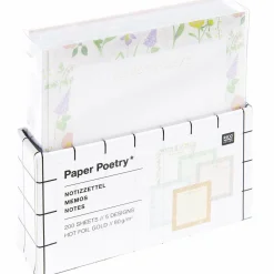 Rico Design Karteczki Memo Flower Frames 9 x 9 cm - Paper Poetry - 200 szt. ><noscript><img width=