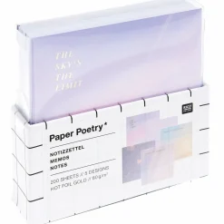 Rico Design Karteczki Memo The Sky is the Limit 9 x 9 cm - Paper Poetry - 200 szt. ><noscript><img width=