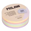 Milan Karteczki samoprzylepne okrągłe - - pastelowe 6,7 cm 250 szt.