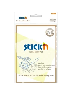 Karteczki samoprzylepne przezroczyste Stick'N - 101 x 150 mm, 30 szt.