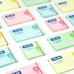 Milan Karteczki samoprzylepne Sticky Notes - - niebieskie, 90 szt.
