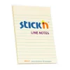 Karteczki samoprzylepne w linie Stick'N - żółte, 15,2 × 10,1 cm, 50 szt. > Karteczki Samoprzylepne
