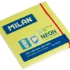 Milan Karteczki samoprzylepne 76 x 76 mm - - żółte, 100 szt.